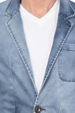 Krossstitch Men's Casual Slim Fitted Button Jeans Blazers Jacket Suit