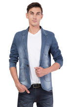 Krossstitch Men's Casual Slim Fitted Button Jeans Blazers Jacket Suit