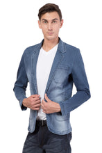Krossstitch Men's Casual Slim Fitted Button Jeans Blazers Jacket Suit