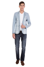 Krossstitch Men's Casual Slim Fitted Button Jeans Blazers Jacket Suit