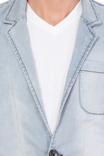 Krossstitch Men's Casual Slim Fitted Button Jeans Blazers Jacket Suit
