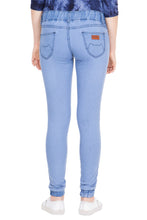 Kopyneko Women's Denim Light Blue Stretchable Joggers