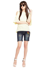 Kopyneko Women's Denim Casual Shorts