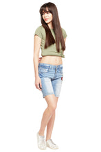 Kopyneko Women's Denim Casual Shorts