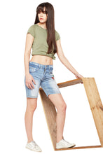 Kopyneko Women's Denim Casual Shorts