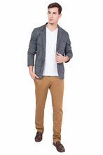 Krossstitch Men's Casual Party Slim Fitted Button Denim Blazers Jacket Suit