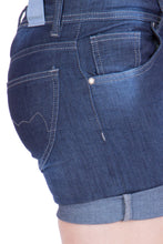Kopyneko Women's Denim Dark Blue Shorts