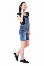 KROSSSTITCH Denim Capri Dungarees For Women & Girls