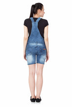 KROSSSTITCH Denim Capri Dungarees For Women & Girls