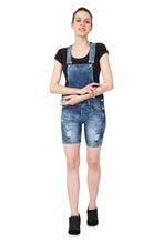 KROSSSTITCH Denim Capri Dungarees For Women & Girls