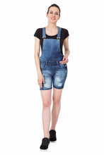 KROSSSTITCH Denim Capri Dungarees For Women & Girls