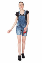 KROSSSTITCH Denim Capri Dungarees For Women & Girls