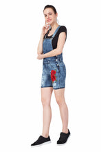 KROSSSTITCH Denim Capri Dungarees For Women & Girls