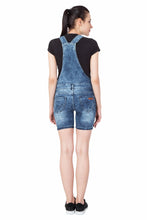 KROSSSTITCH Denim Capri Dungarees For Women & Girls