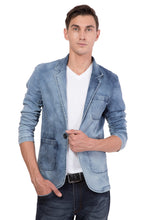 Krossstitch Men's Casual Slim Fitted Button Jeans Blazers Jacket Suit