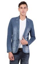Krossstitch Men's Casual Slim Fitted Button Jeans Blazers Jacket Suit