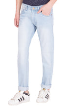 KROSSSTITCH Men's Straight Fit Light Blue Original Denim Jeans