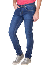 KROSSSTITCH Men's Straight Fit Denim Blue Jeans