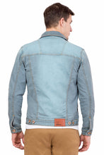 Krossstitch Full Sleeve Men's Denim Jacket with Brass Button