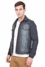 Krossstitch Full Sleeve Men's Denim Jacket with Brass Button