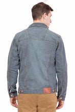 Krossstitch Full Sleeve Men's Denim Jacket with Brass Button