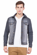 Krossstitch Full Sleeve Men's Denim Jacket with Brass Button