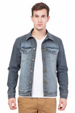Krossstitch Full Sleeve Men's Denim Jacket with Brass Button