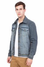 Krossstitch Full Sleeve Men's Denim Jacket with Brass Button