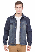 Krossstitch Full Sleeve Men's Denim Jacket with Brass Button