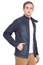 Krossstitch Full Sleeve Men's Denim Jacket with Zipper…