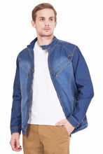 Krossstitch Full Sleeve Men's Denim Jacket with Zipper…