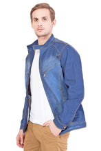Krossstitch Full Sleeve Men's Denim Jacket with Zipper…