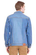 Krossstitch Full Sleeve Men's Denim Jacket with Zipper…