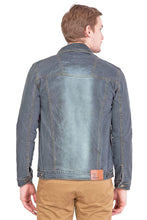 Krossstitch Full Sleeve Men's Denim Jacket with Brass Button