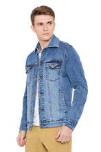 Krossstitch Full Sleeve Men's Denim Jacket with Brass Button