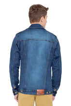 Krossstitch Full Sleeve Men's Denim Jacket with Brass Button