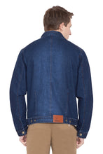 Krossstitch Full Sleeve Men's Denim Blue Jacket with Zip Clouser