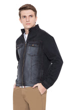 Krossstitch Full Sleeve Men's Denim Grey Jacket with Zip Clouser