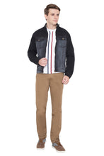 Krossstitch Full Sleeve Men's Denim Grey Jacket with Zip Clouser